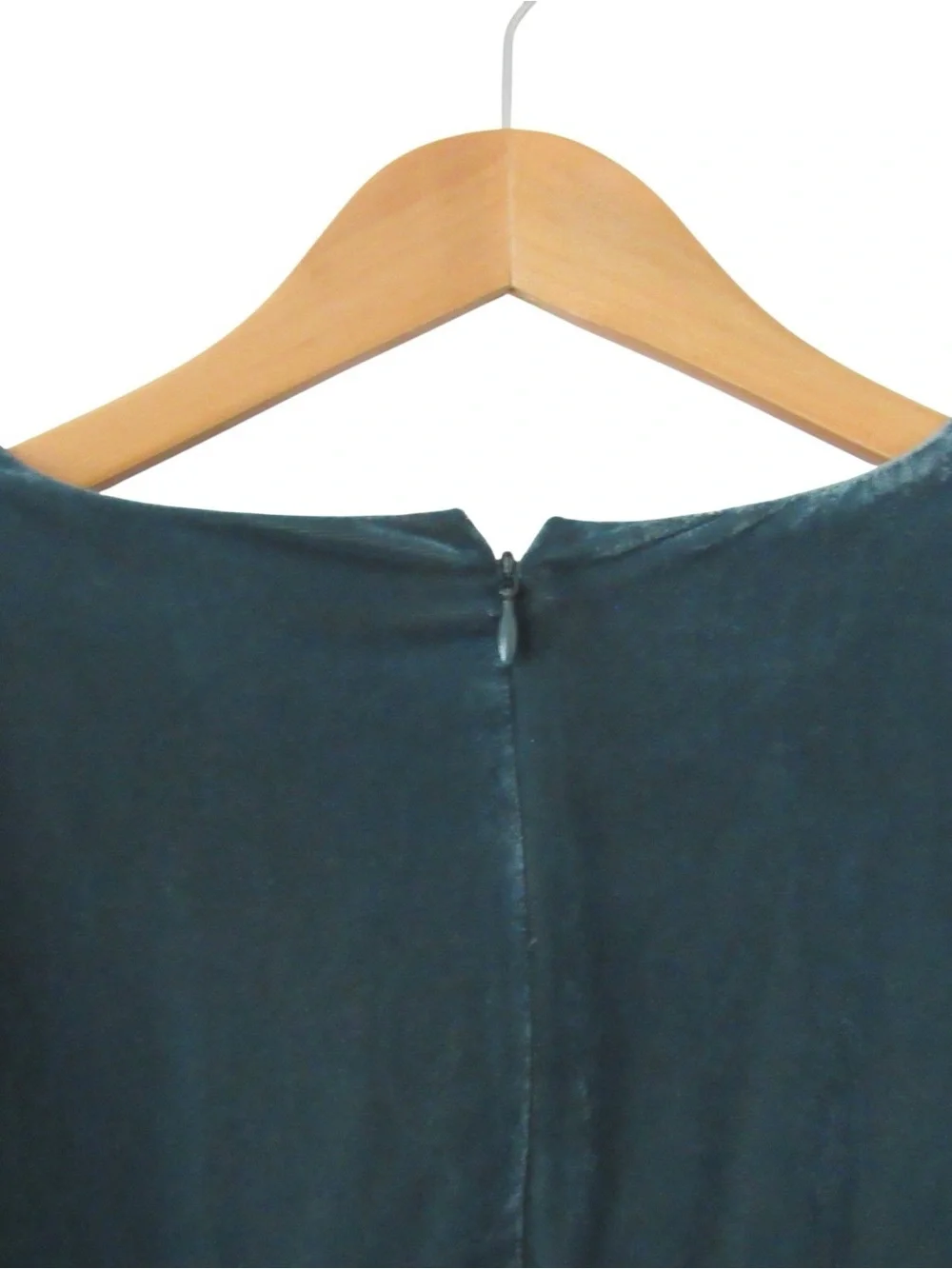 J Crew Velvet Jeweled Button Front Mini Dress 10 Dark Green Puff Sleeves Holiday